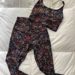 lululemon Women's Training High-Rise Floral SET